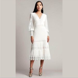 Tadashi Shoji White Lace Wedding Dress